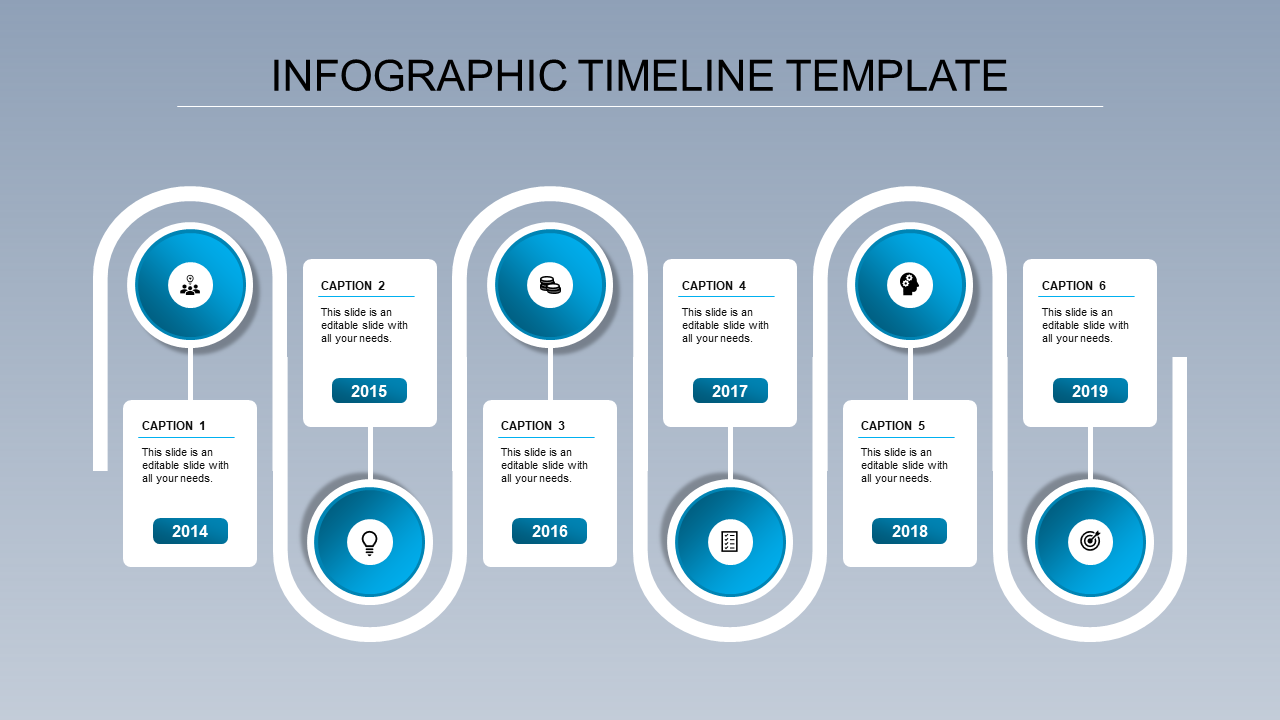 Timeline PowerPoint Template and Google Slides  Themes